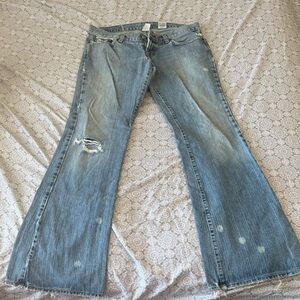 Lucky Brand Vintage Blue Flare Jeans